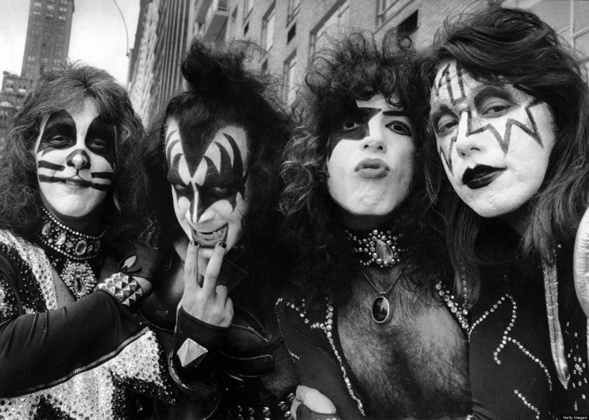 亲吻乐队，1976 年