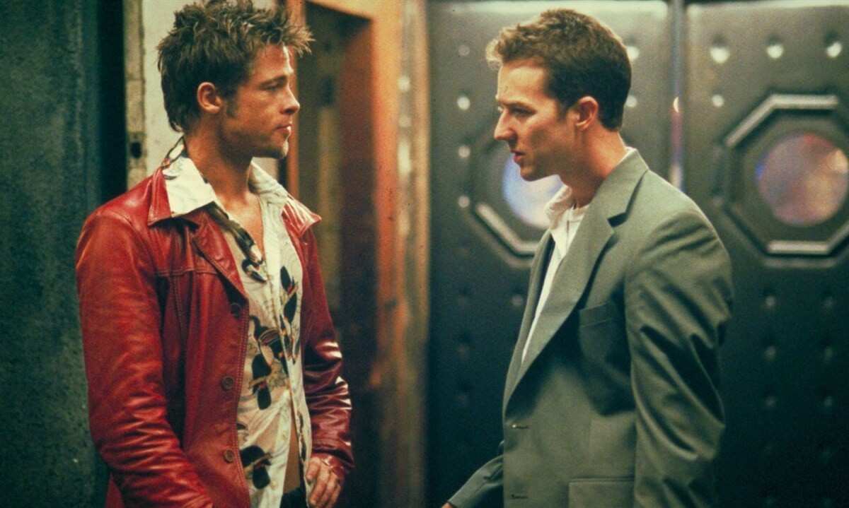 Shot from the movie "Fight Club"