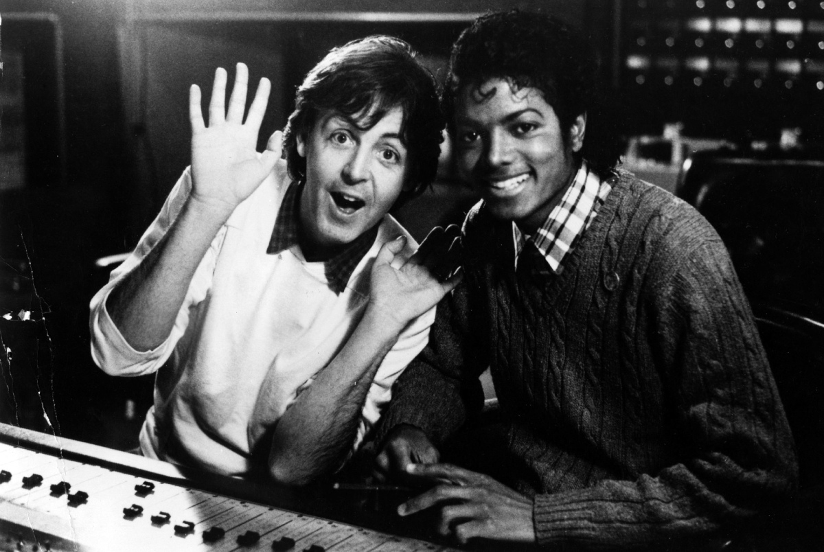 Paul McCartney and Michael Jackson.