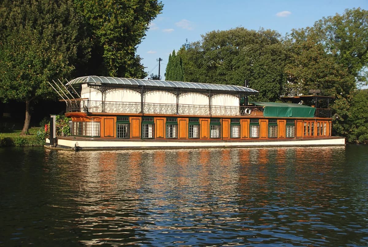 David Gilmour's studio on the water