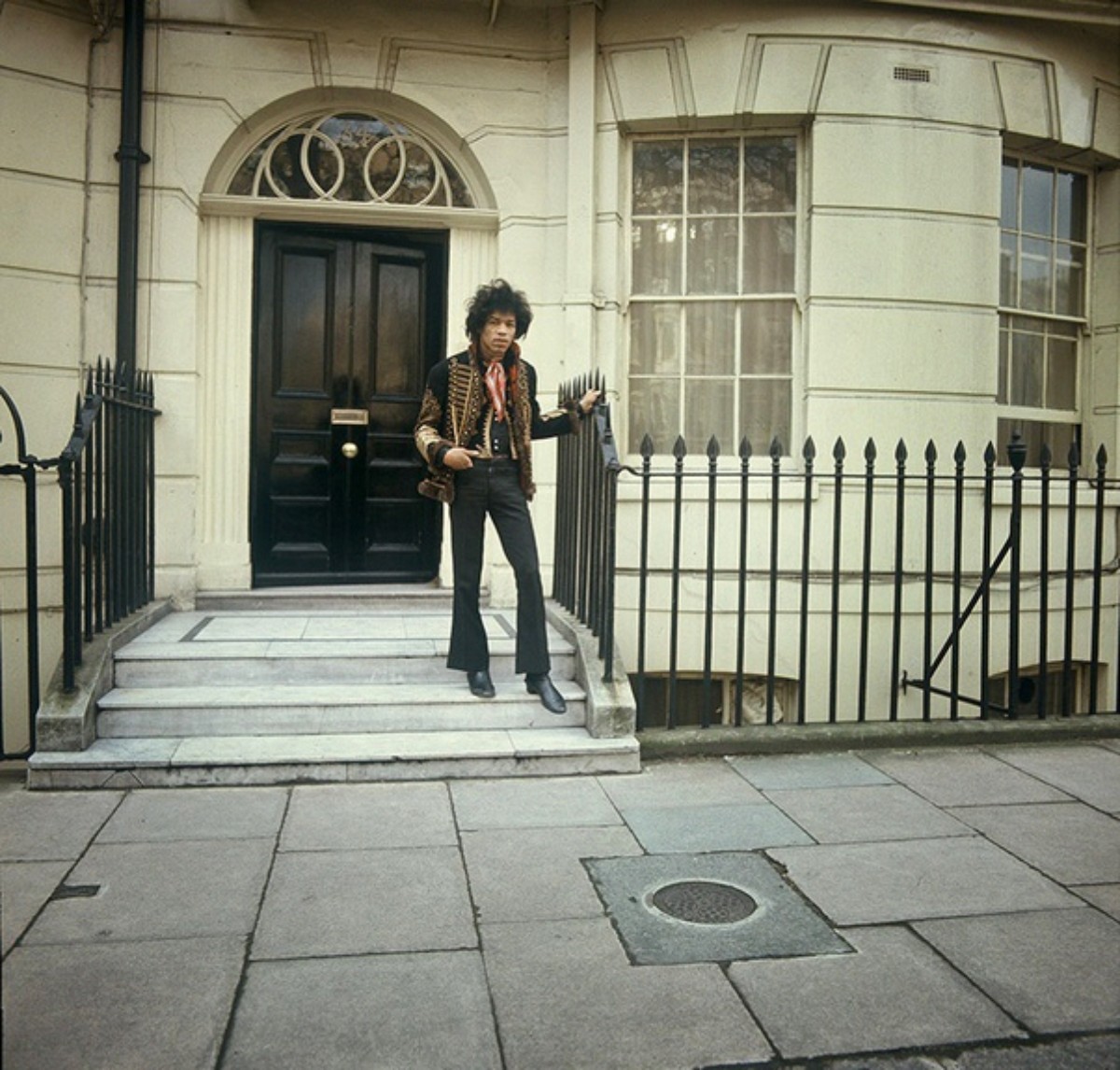 Jimi Hendrix at 34 Montagu Square