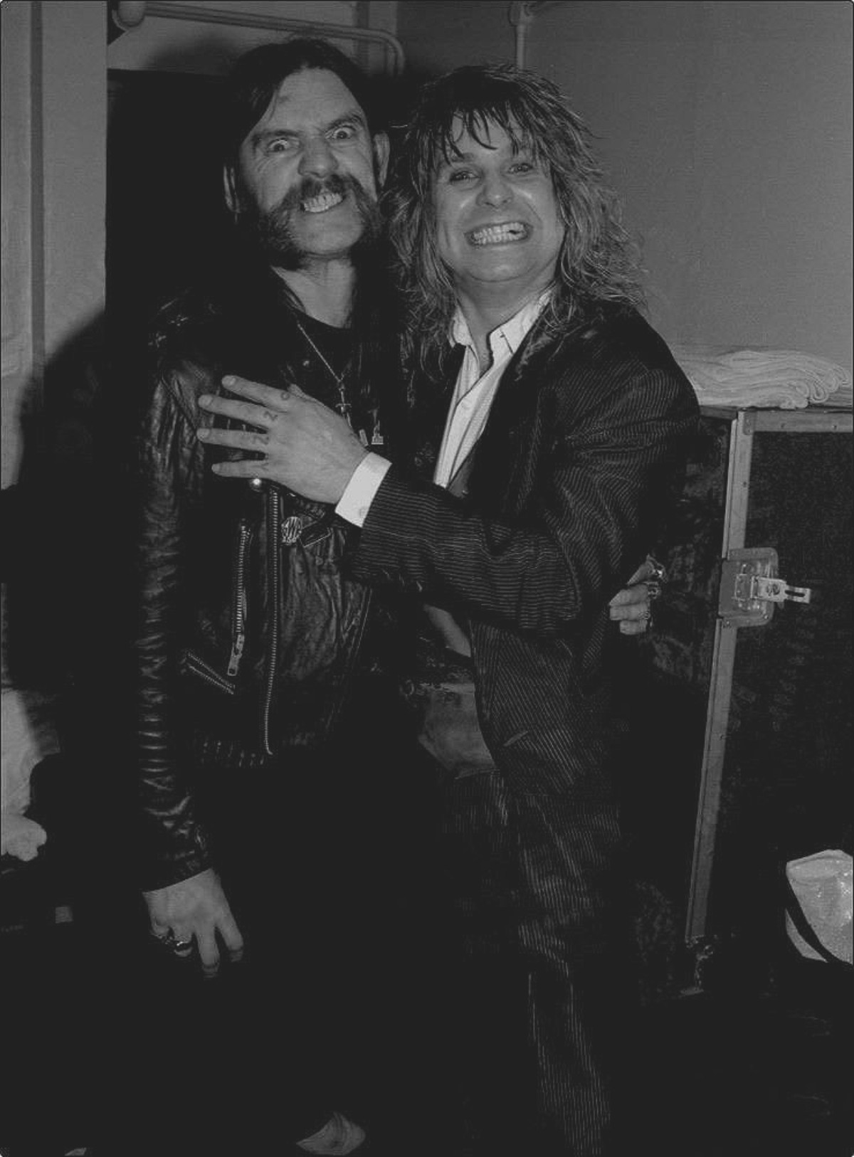 Lemmy Kilmister and Ozzy Osbourne 
