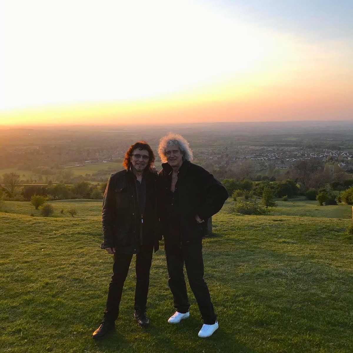 Tony Iommi and Brian May