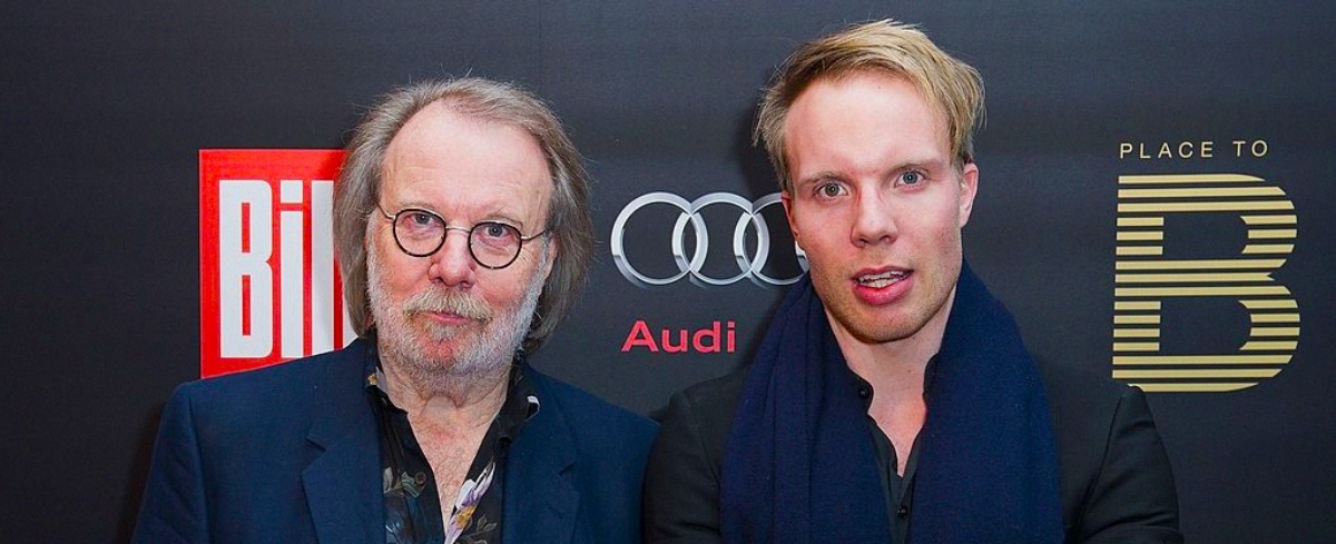 Benny Andersson and his son Ludwig