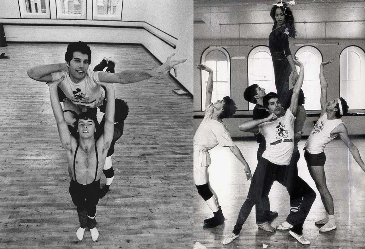 Freddie Mercury loved ballet...