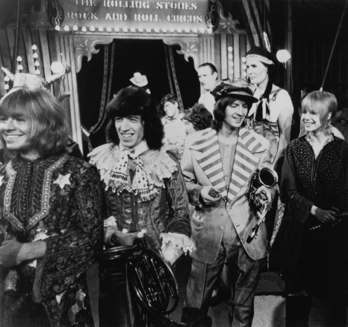 Marianne Faithfull and the Rolling Stones