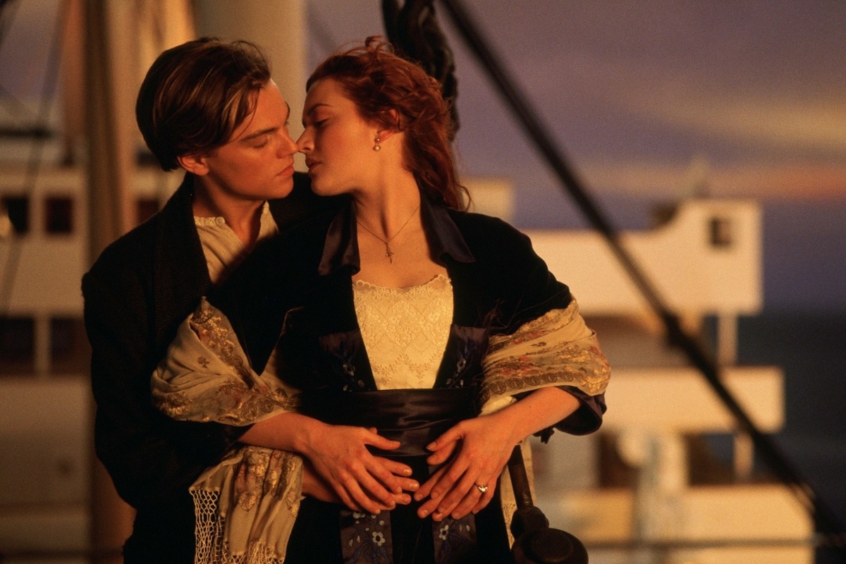 Frame from the movie "Titanic"