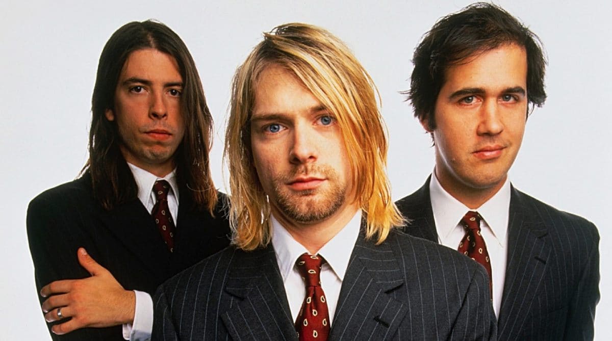 庫爾特·科本 (Kurt Cobain)、大衛·格羅爾 (Dave Grohl)、克里斯特·諾沃塞利克 (Krist Novosleich)