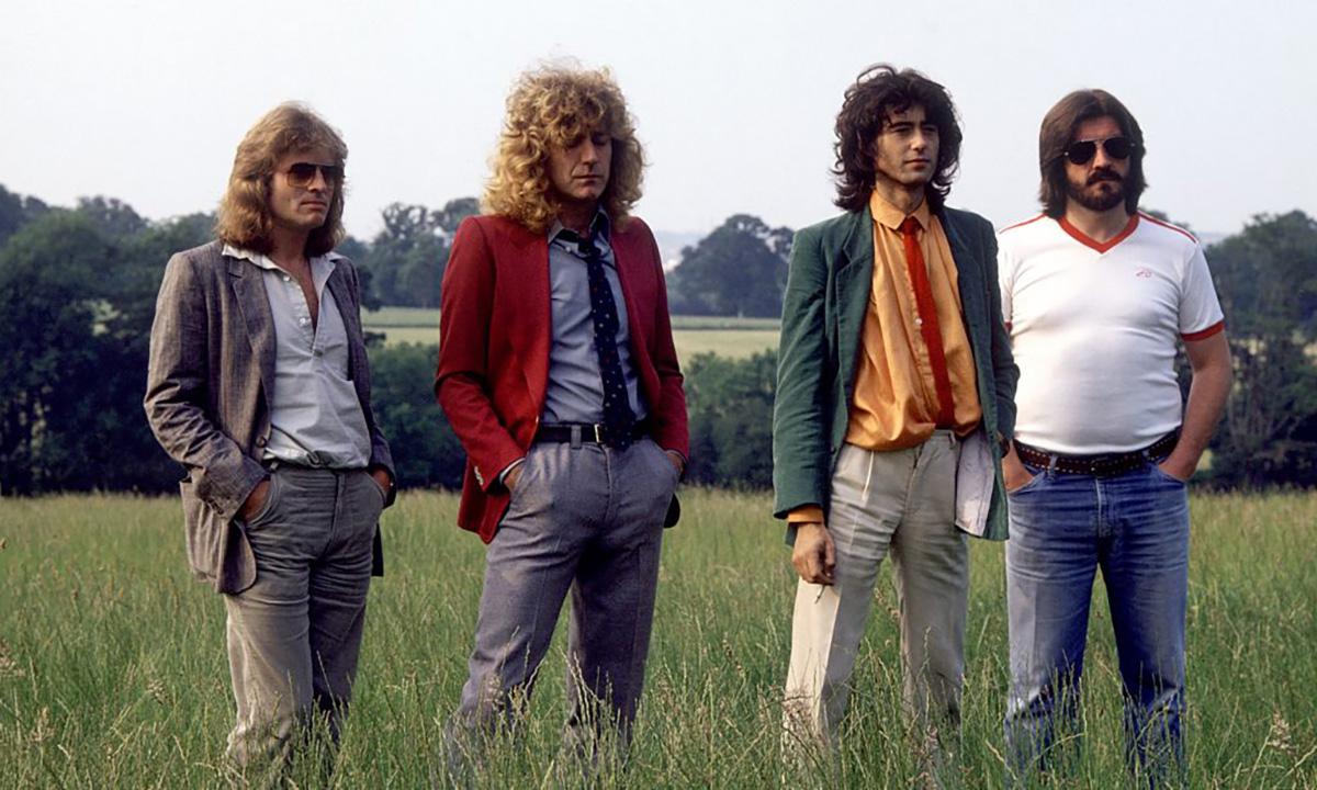 La banda Led Zeppelin
