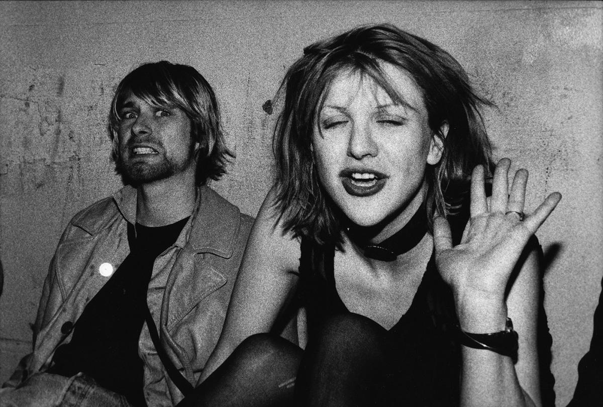 Курт Кобейн (Kurt Cobain) и Кортни Лав (Courtney Love). Фото: Линдси Брайс