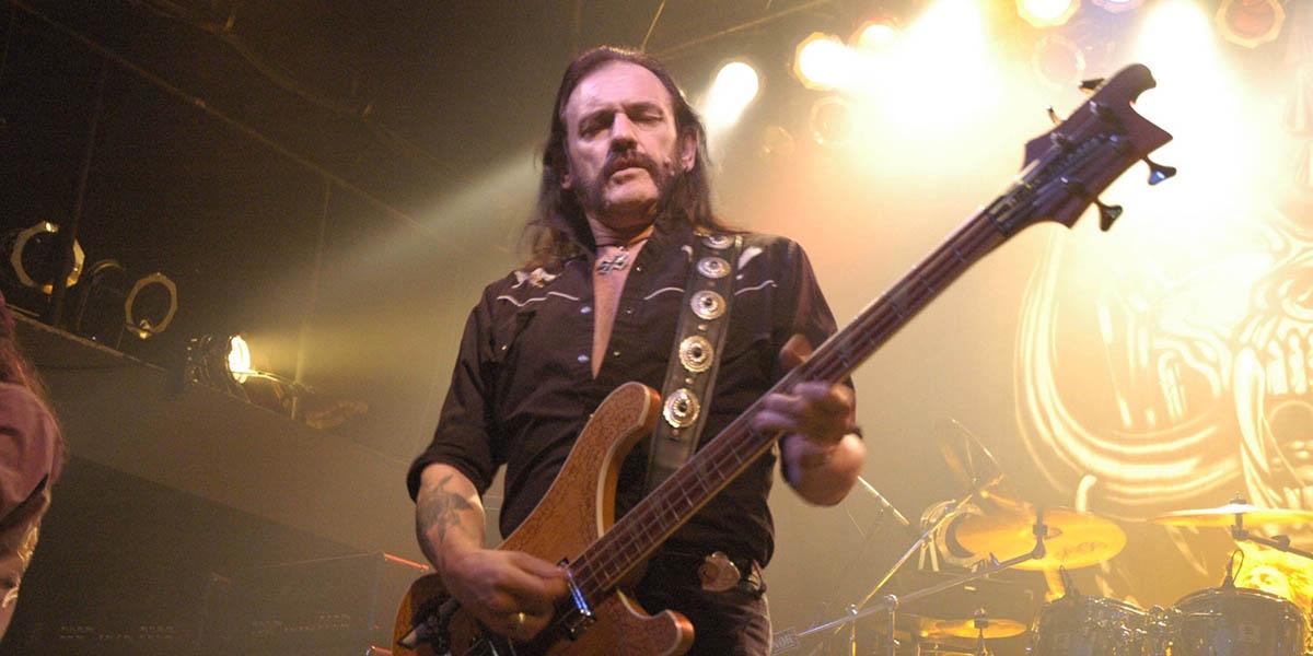 Lemmy Kilmister Bassist, Sänger und Bandleader von Motorhead.