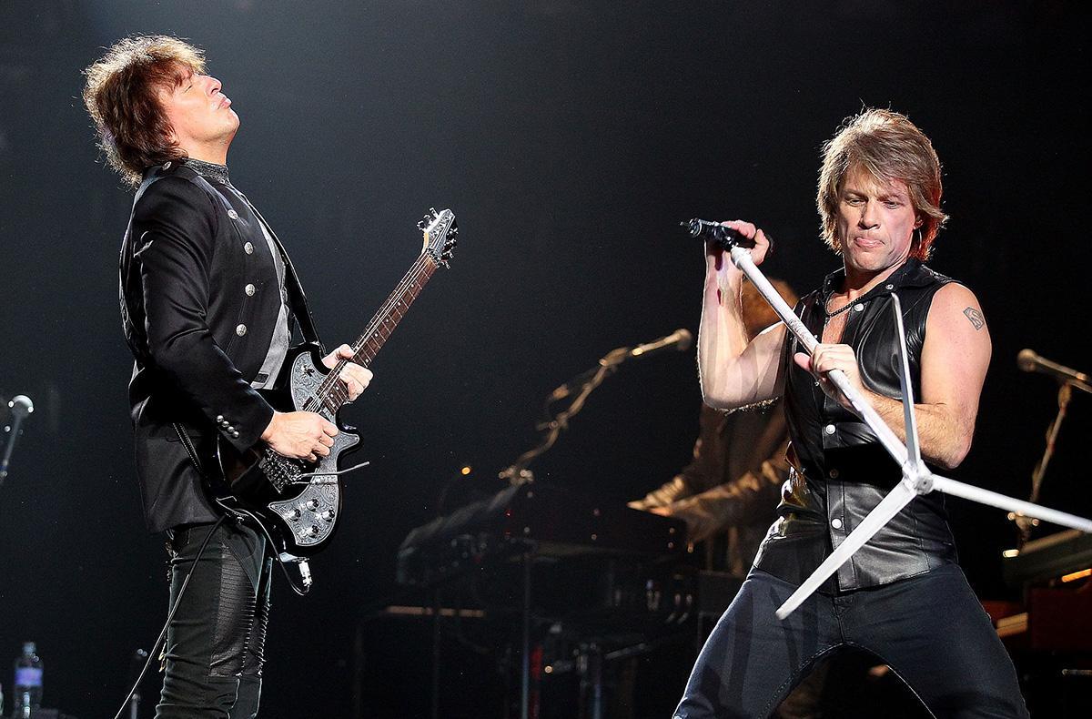 bei einem der Konzerte von Bon Jovi