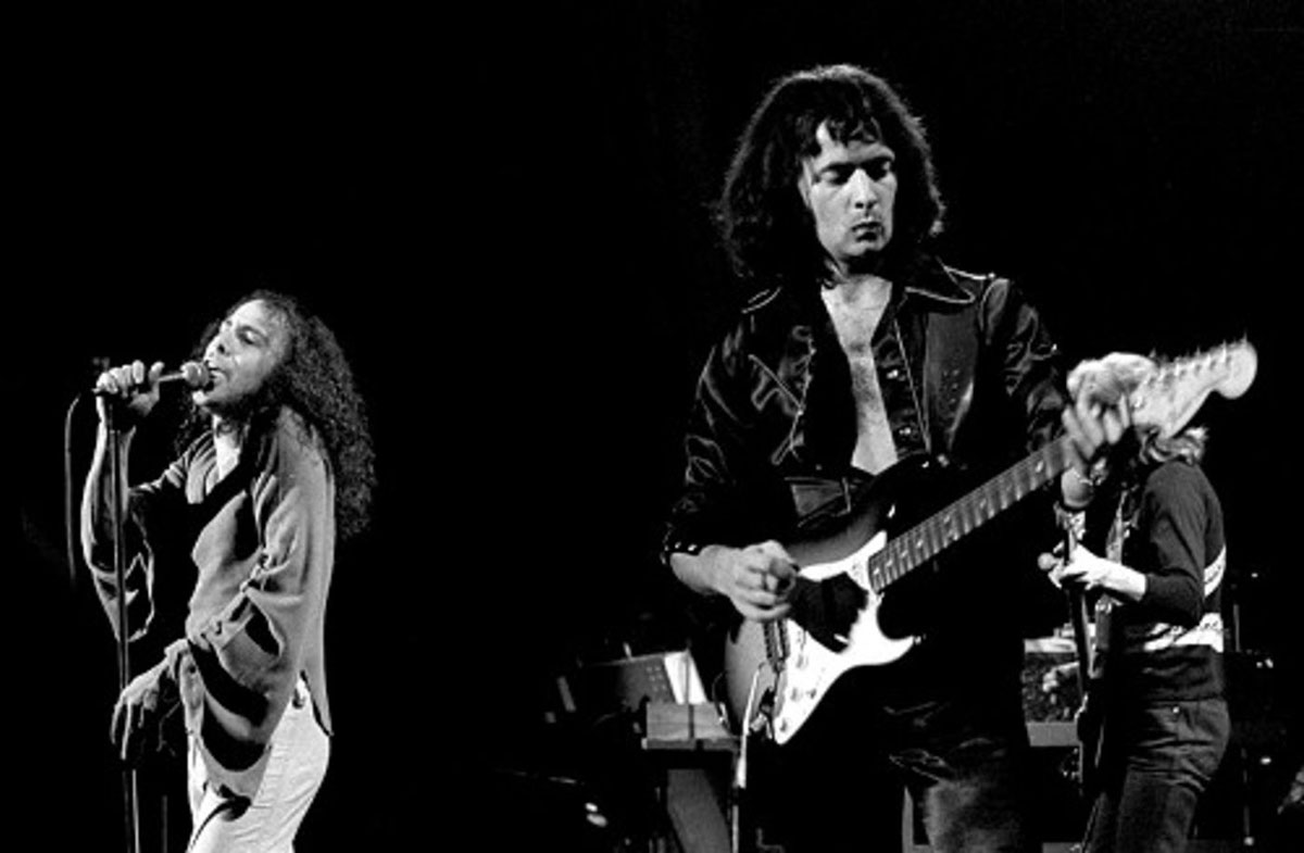 Ritchie Blackmore and Ronnie James Dio.