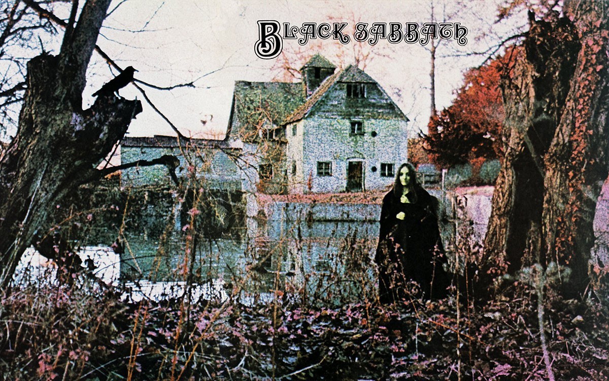 Black Sabbath album cover.