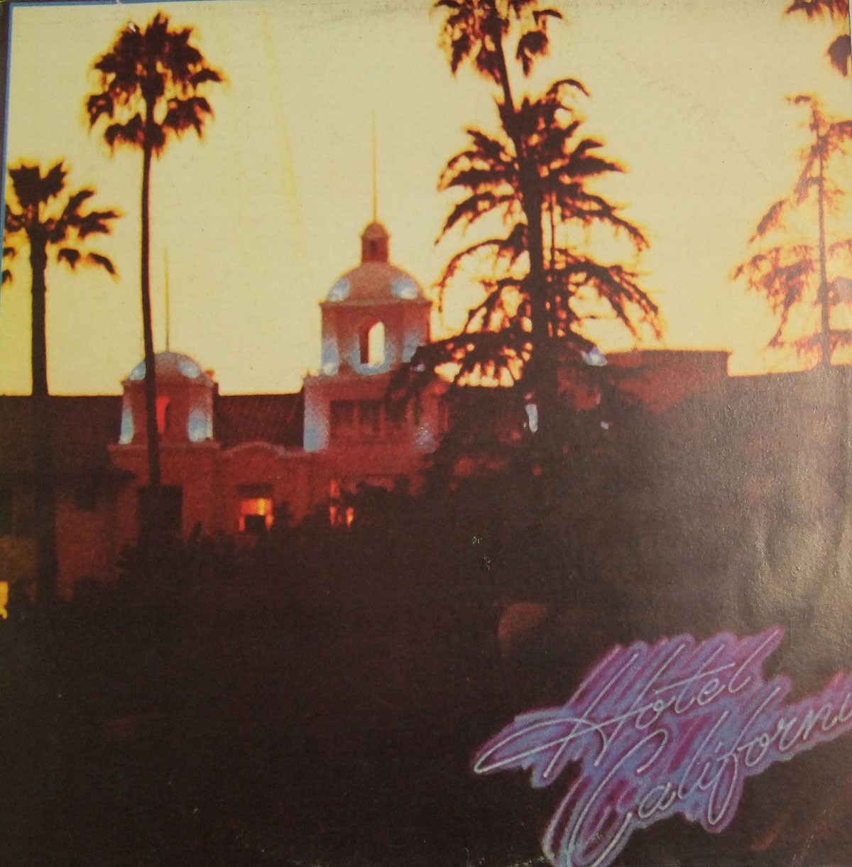 Cover des Albums "Hotel California" der Eagles