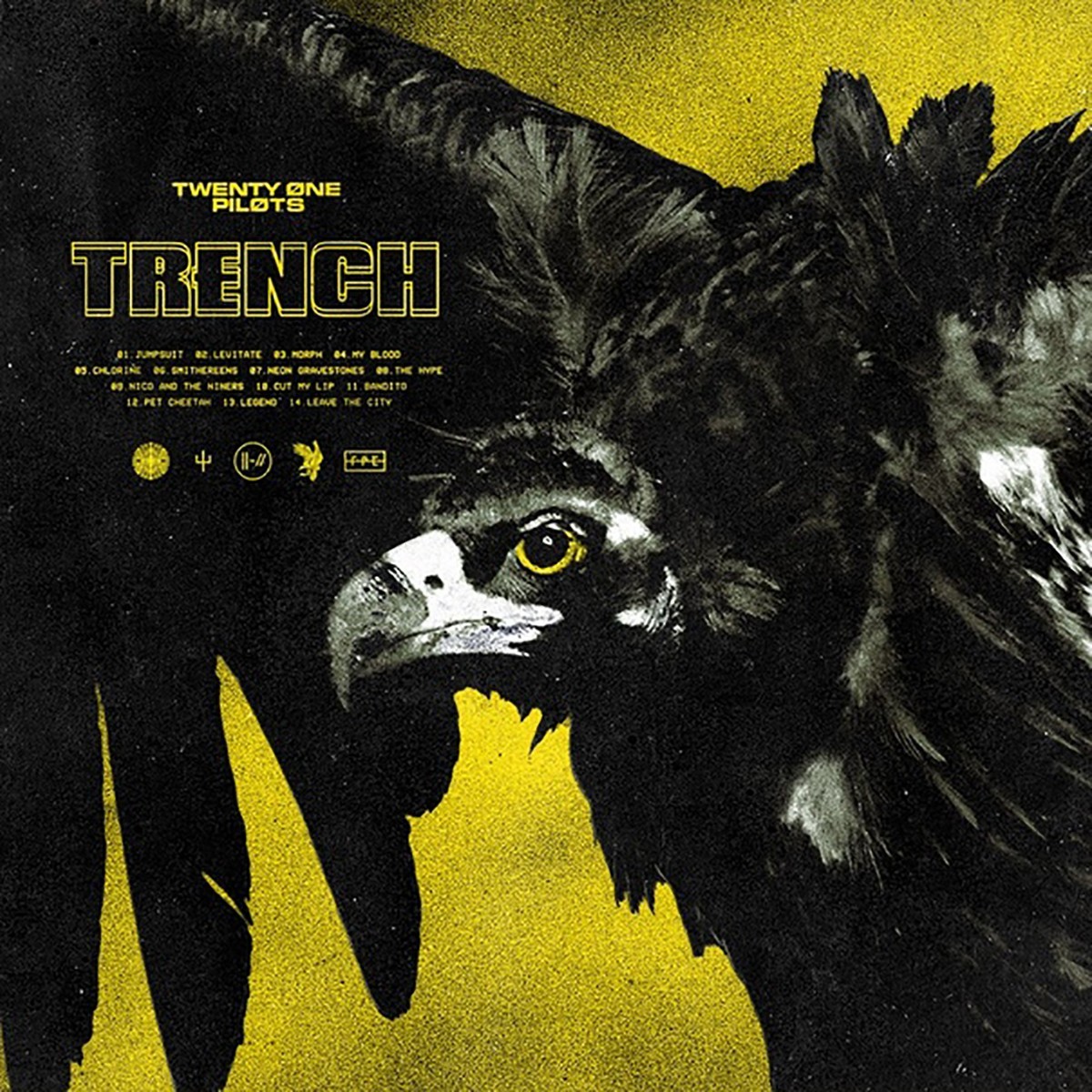 Обложка альбома "Trench" группы "Twenty One Pilots"