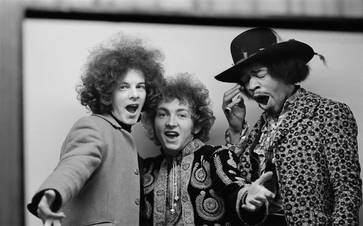 «The Jimi Hendrix Experience» в l1967-ой год...