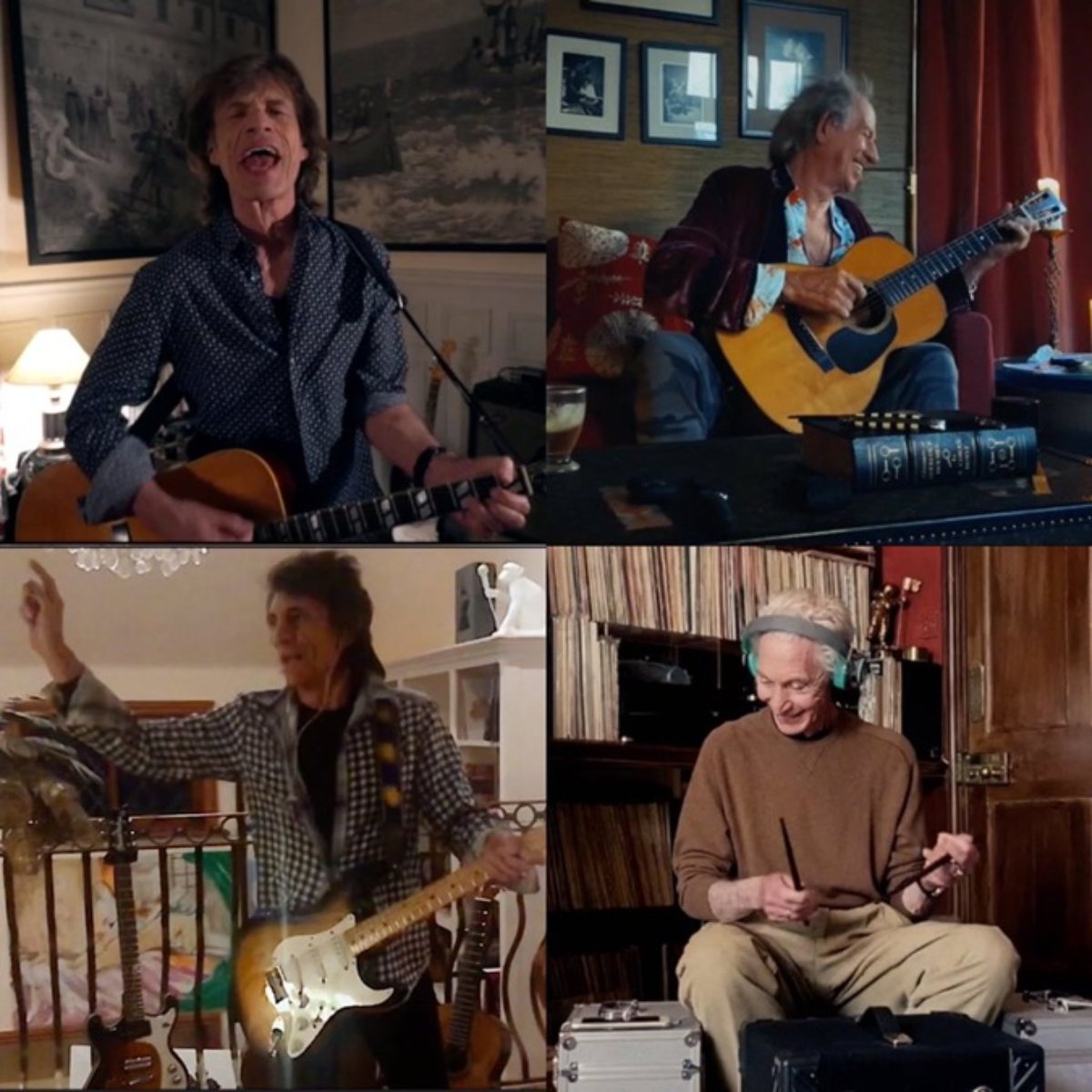 "Die Rolling Stones proben aktiv während der Quarantäne!