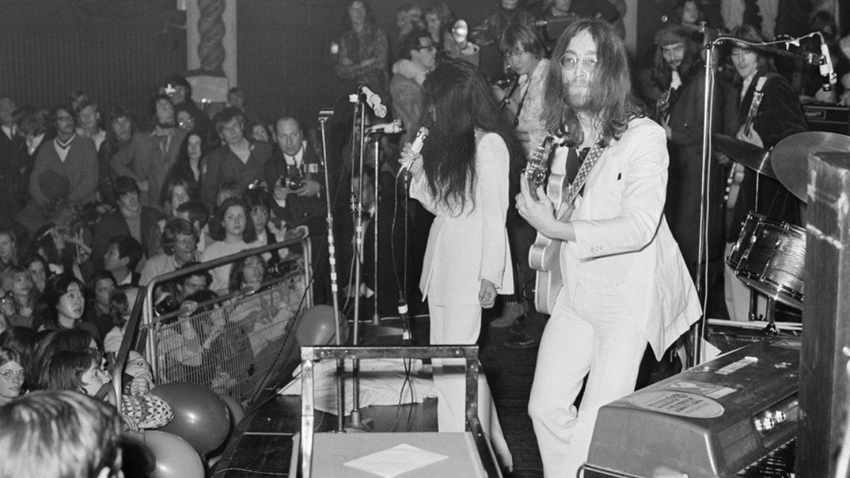 Джон Леннон и Йоко Оно в Торонто
