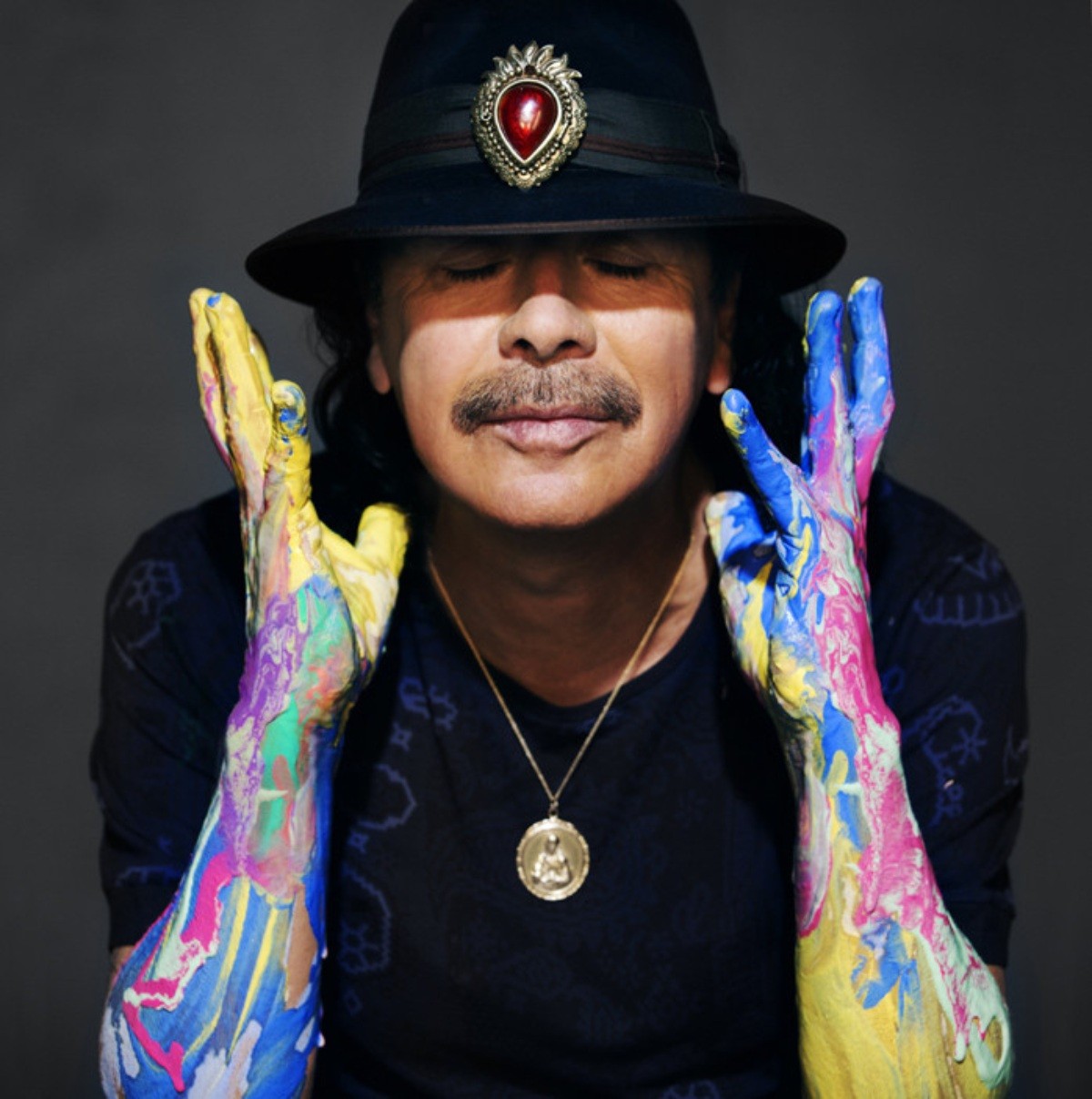 Carlos Santana, fondateur du groupe !