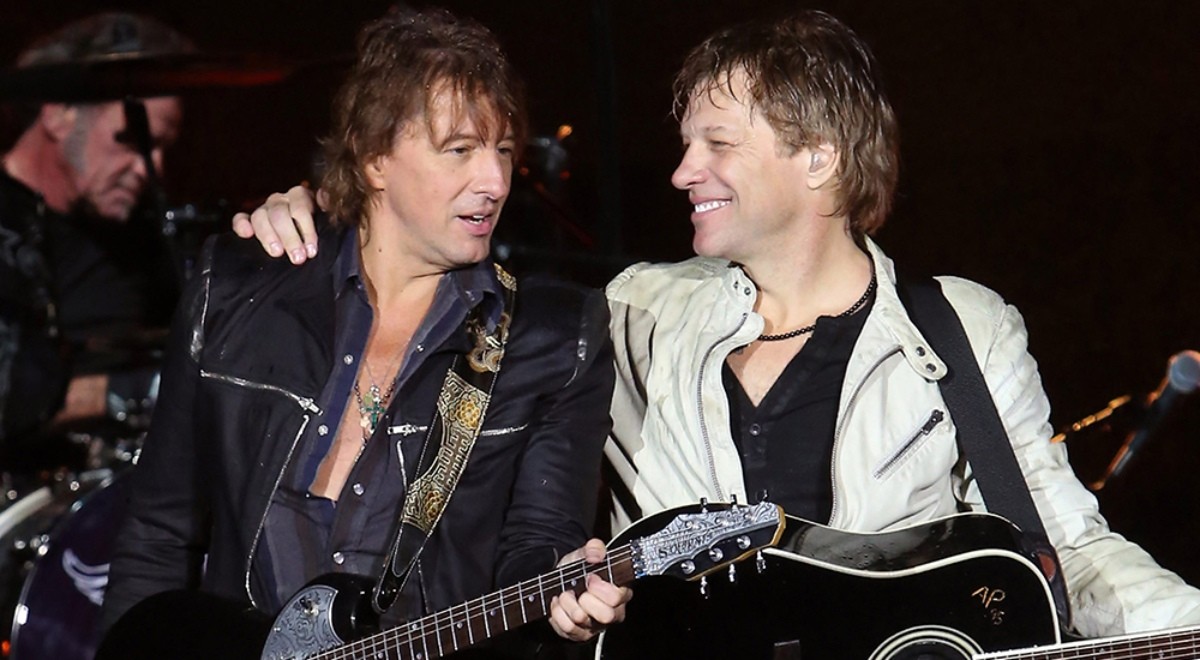 Richie Sambora and Jon Bon Jovi