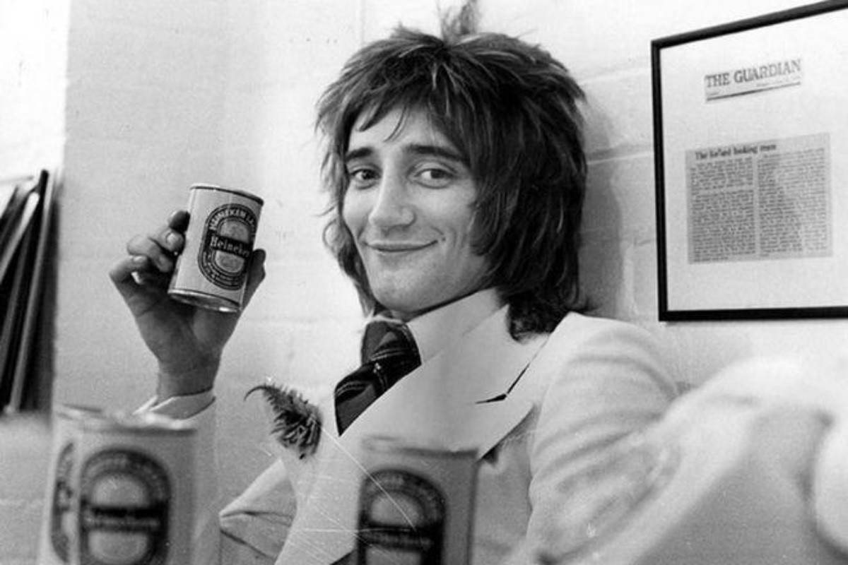 Rod Stewart in his youth