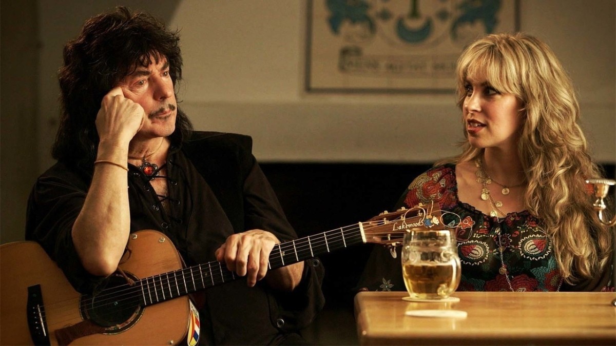 El gran guitarrista Richie Blackmore y su esposa Candice.