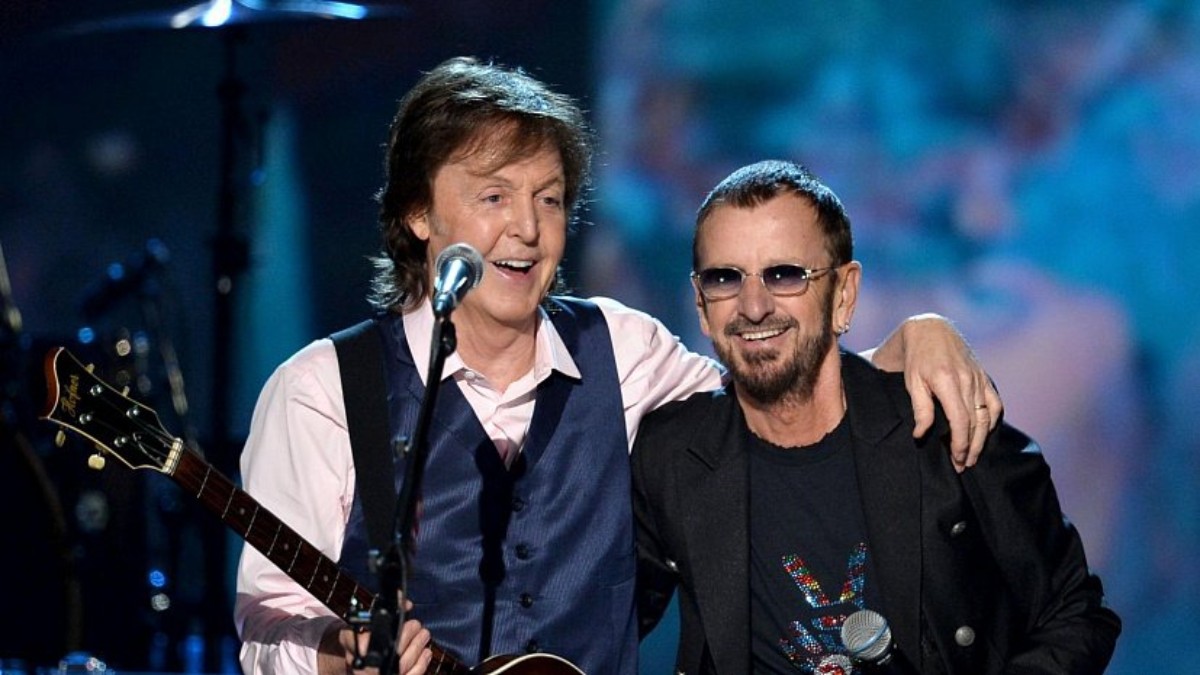 Paul McCartney et Ringo Starr