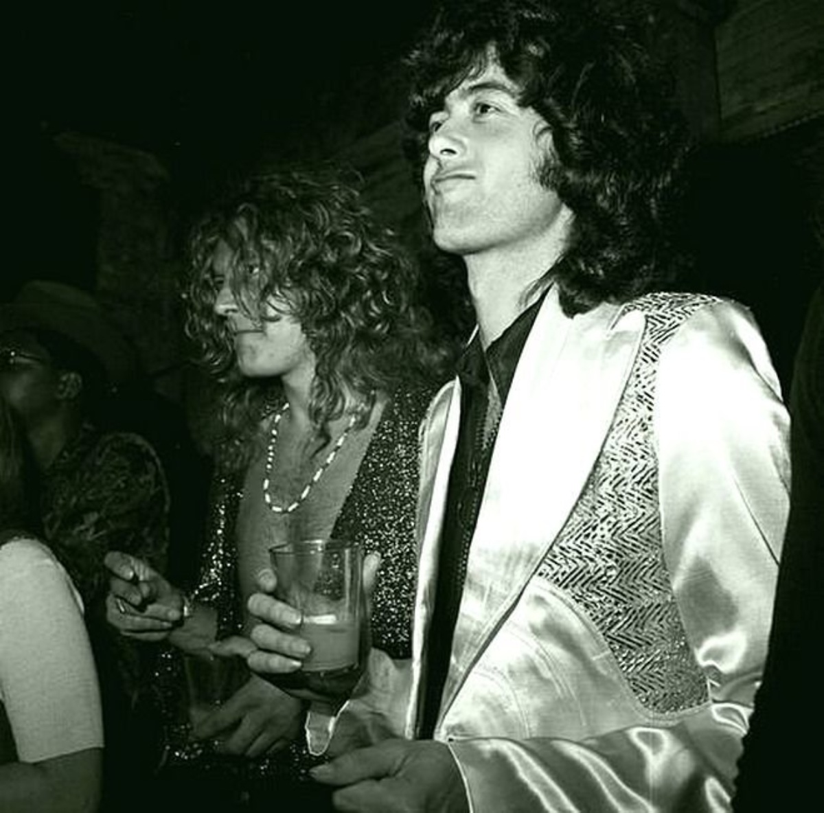 Robert Plant und Jimmy Page