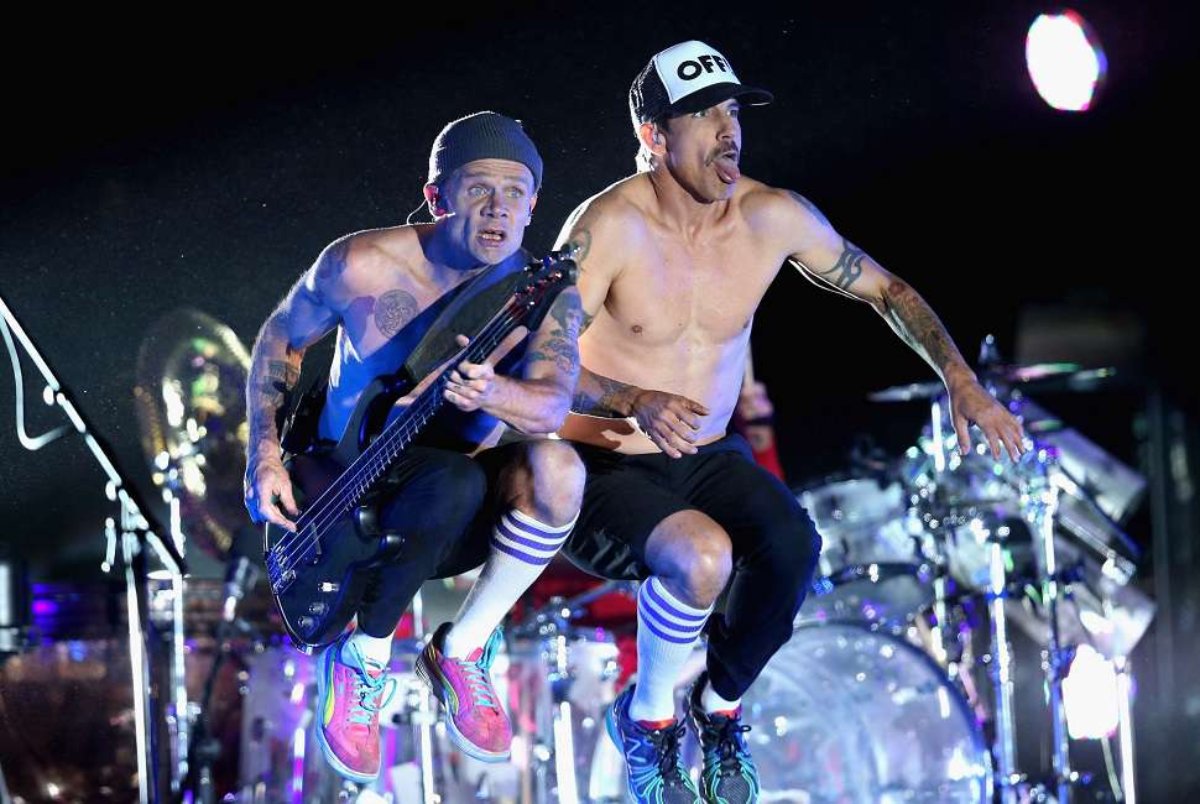 ¡Red Hot Chili Peppers en concierto!