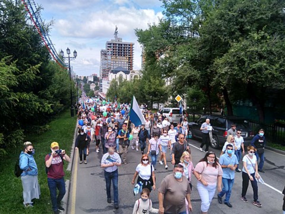 Procession à Khabarovsk