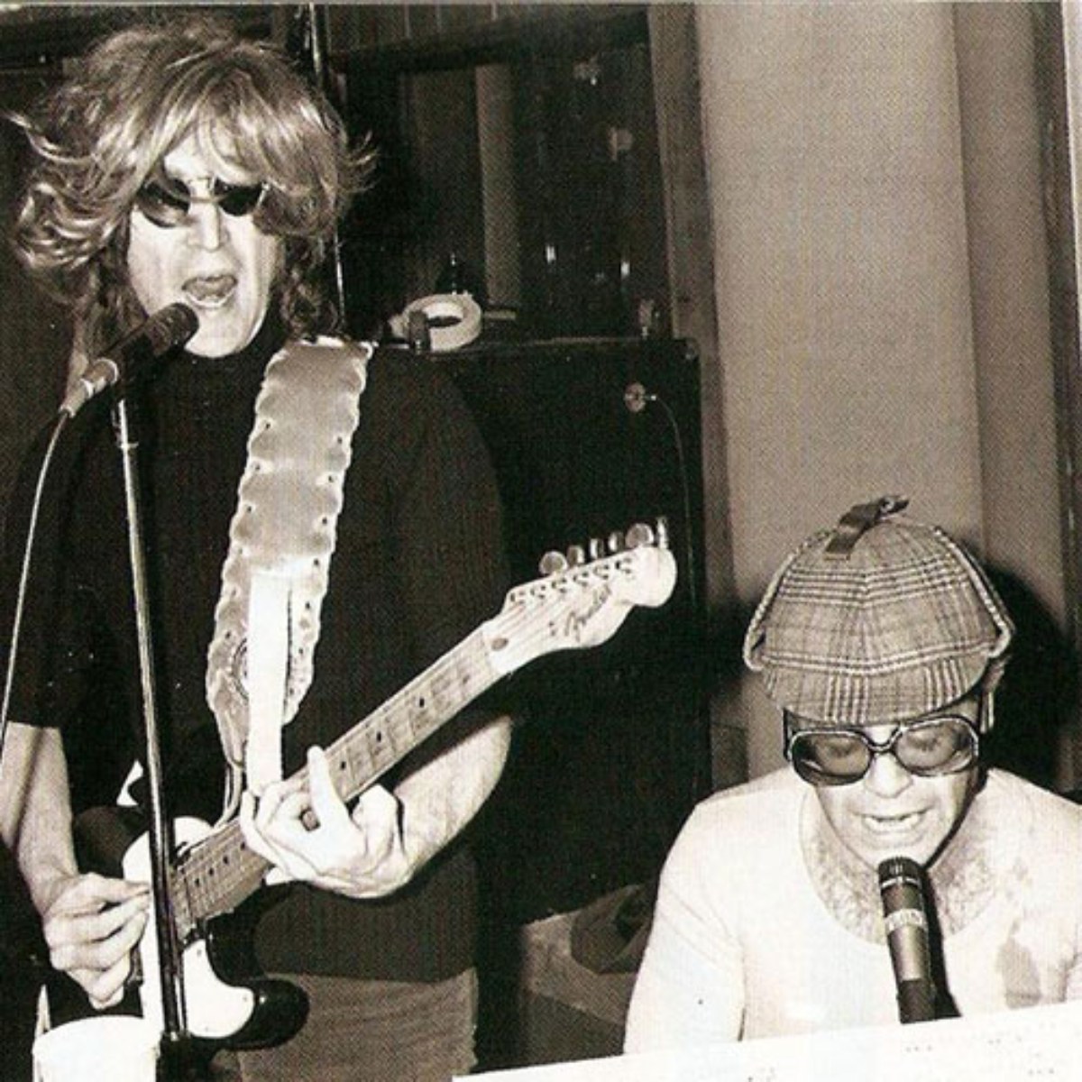 John Lennon and Elton John