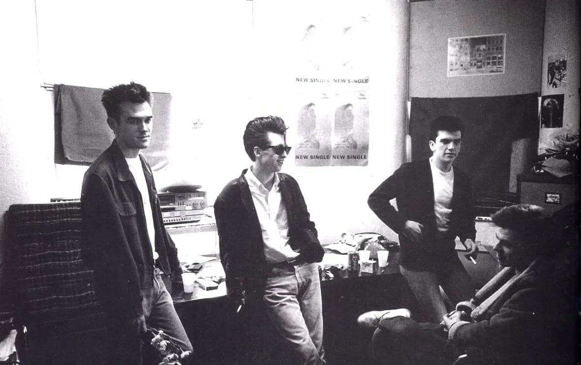 The Smiths at the hotel
