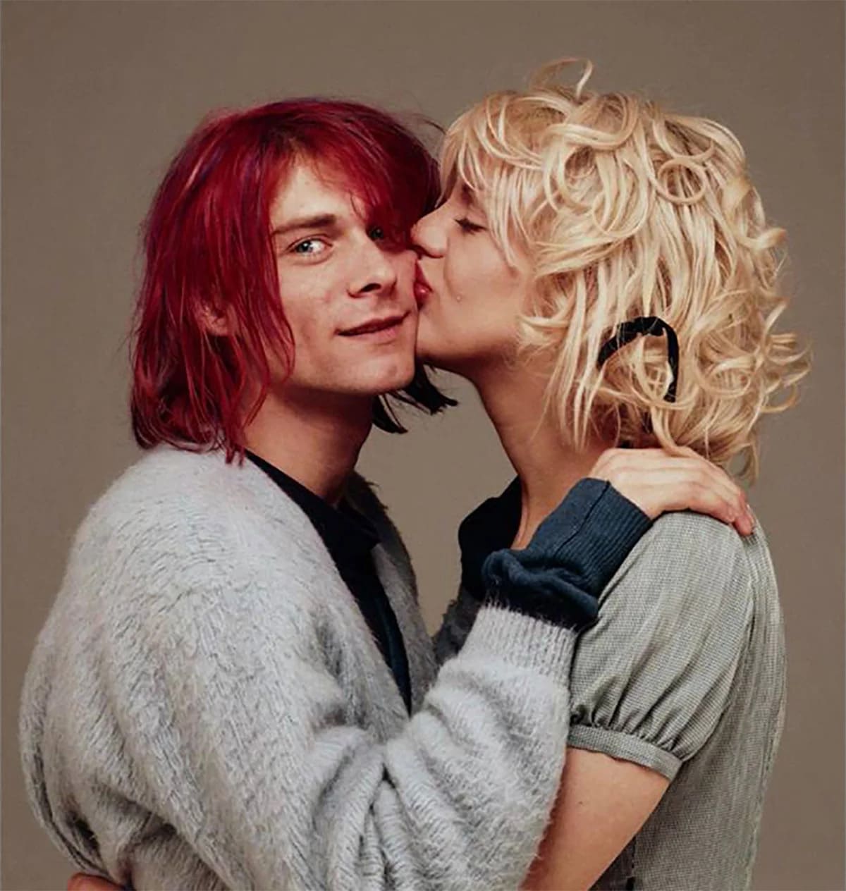 Kurt Cobain y Courtney Love