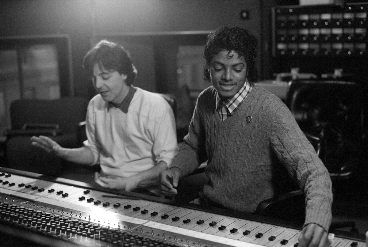 Paul McCartney y Michael Jackson