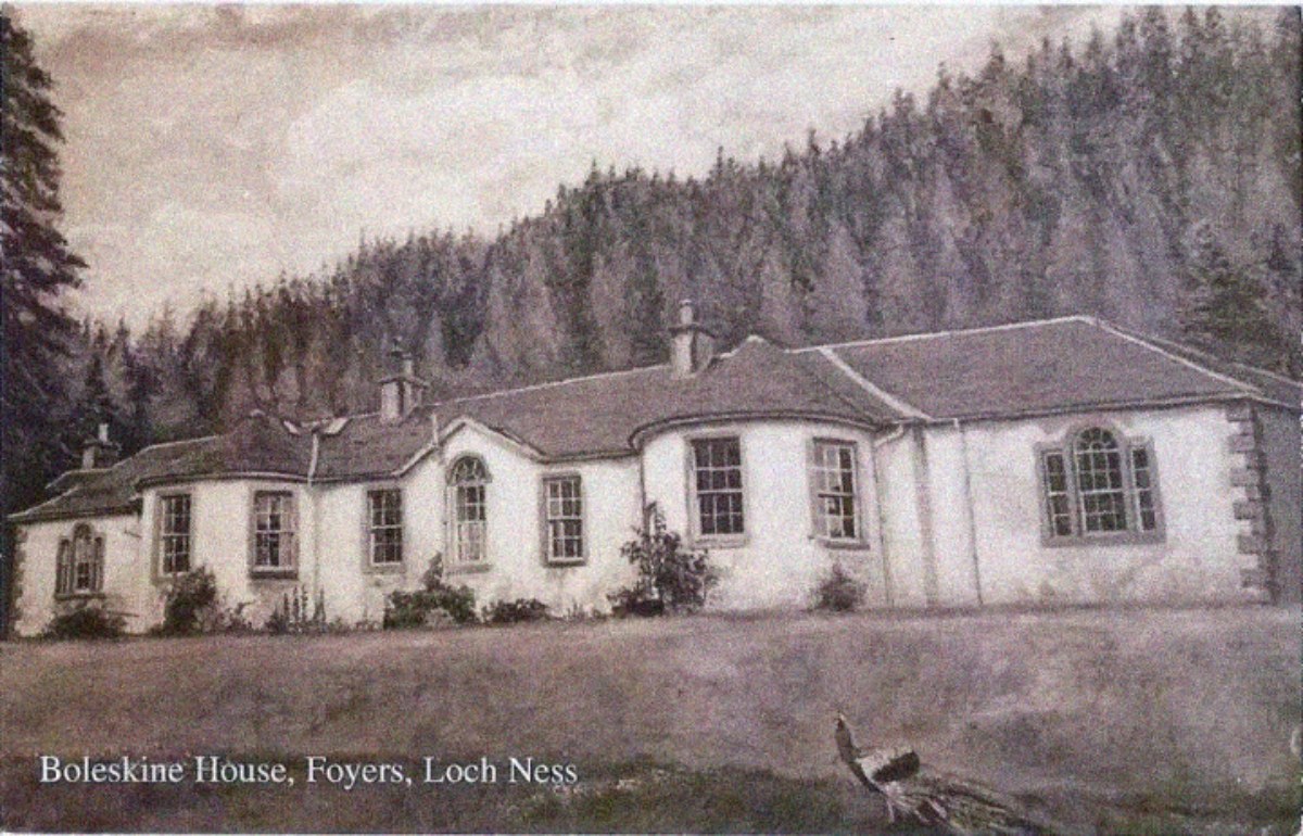 Boleskine House, where Aleister Crowley and Jimmy Page lived at various times