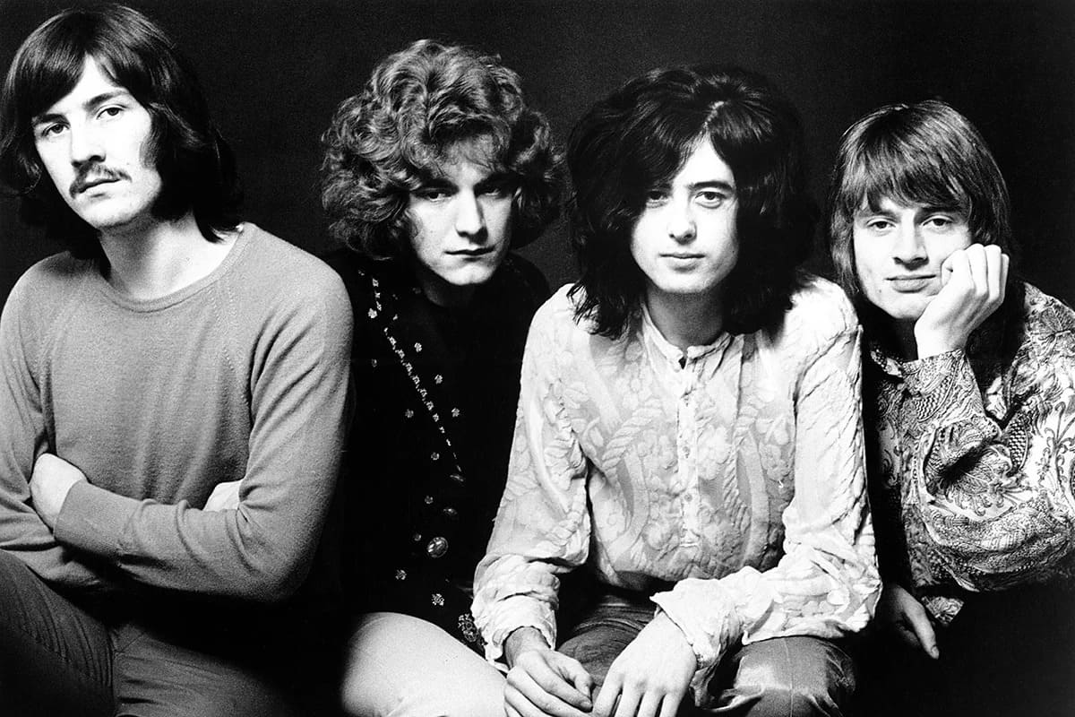 La banda Led Zeppelin