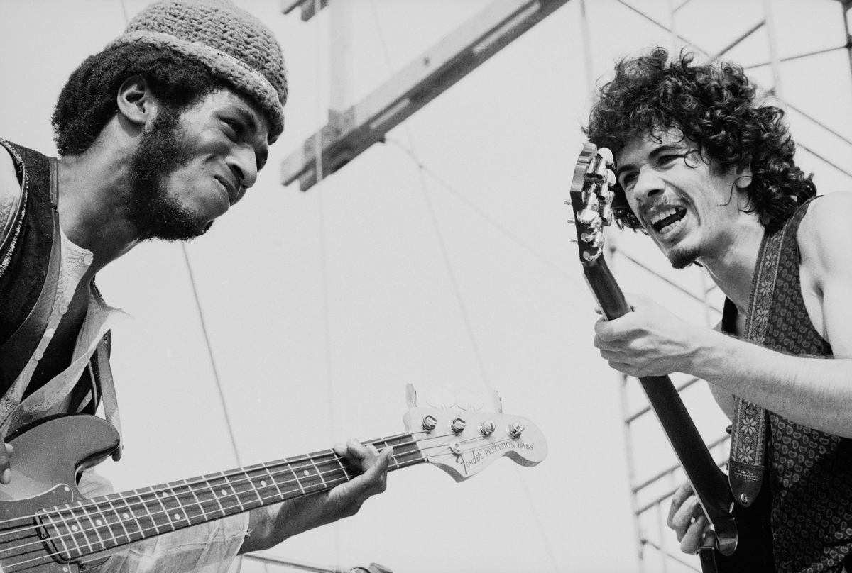 La banda Santana, 1969, Woodstock