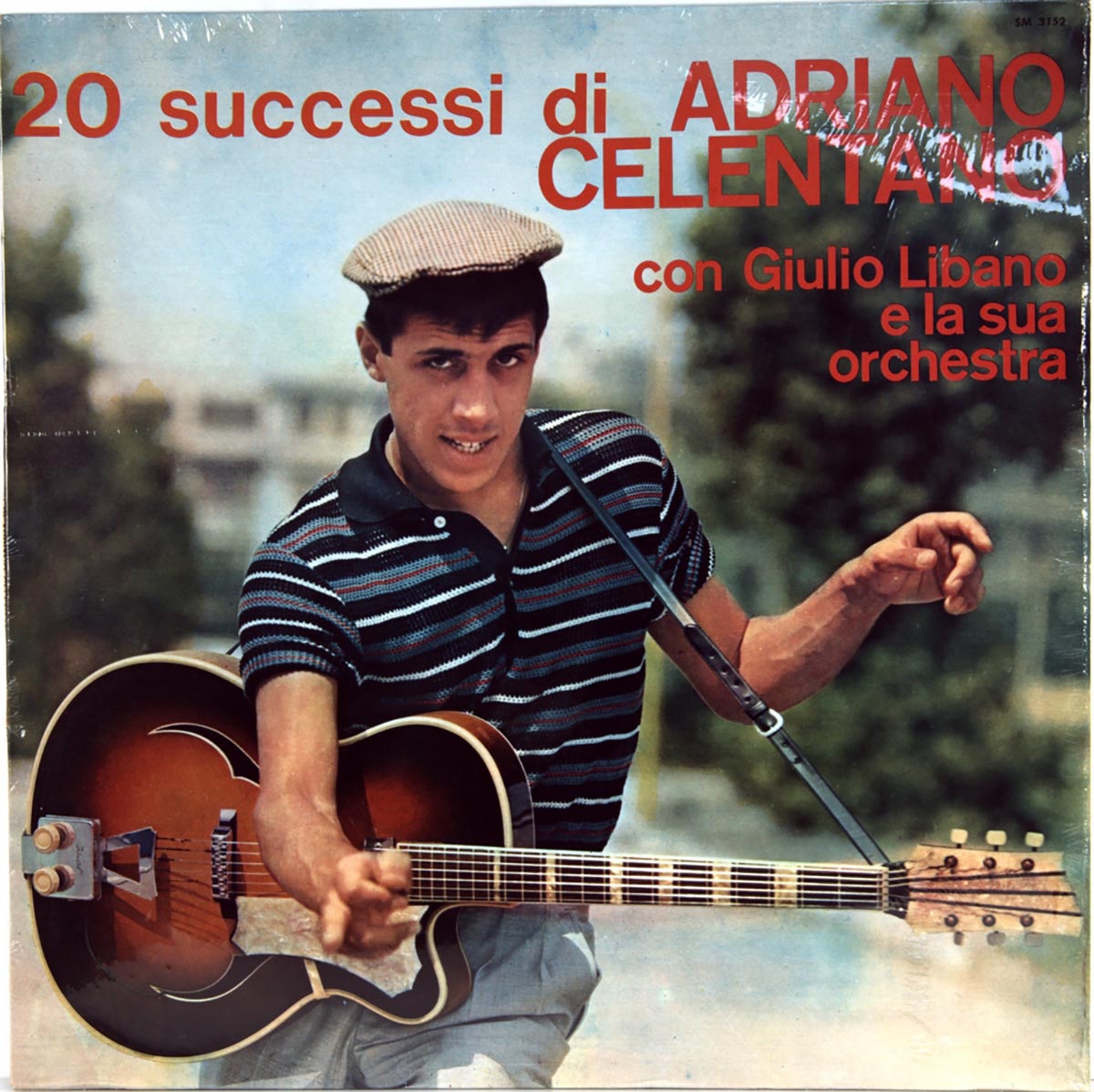 Portada del álbum "Adriano Celentano Con Giulio Libano E La Sua Orchestra" (1960)