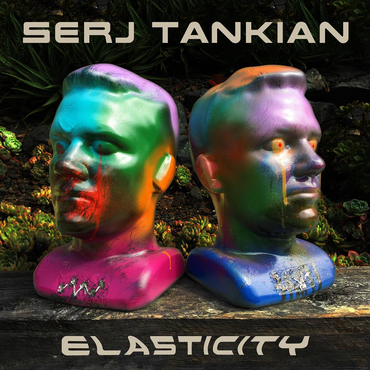 elasticity (обложка сольного ep Сержа Танкяна)