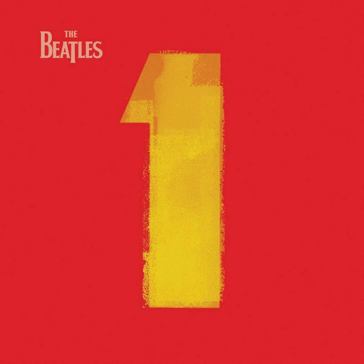 Couverture de la compilation des Beatles intitulée "1".