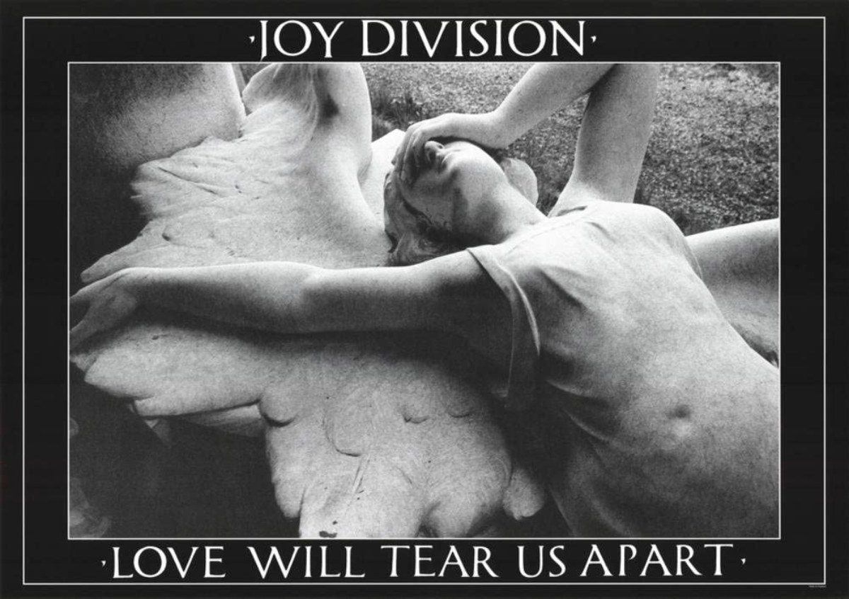 Cover of the single "love will tear us apart"