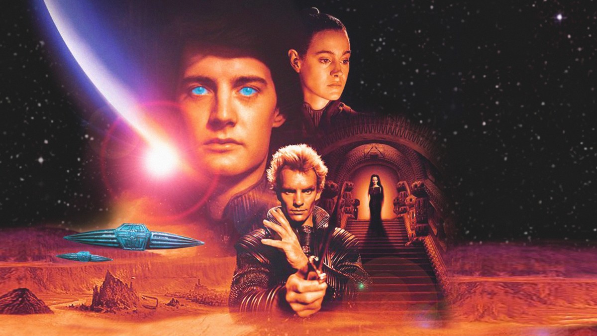 Cartel de la película Dune de 1984...