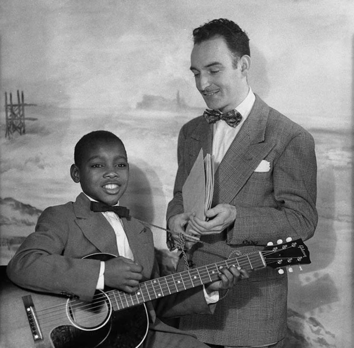 George Benson as a child...