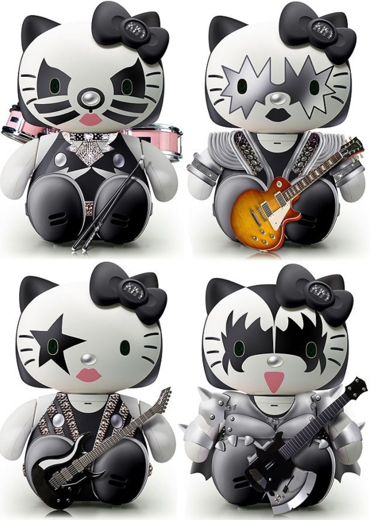 Hello Kitty in KISS style