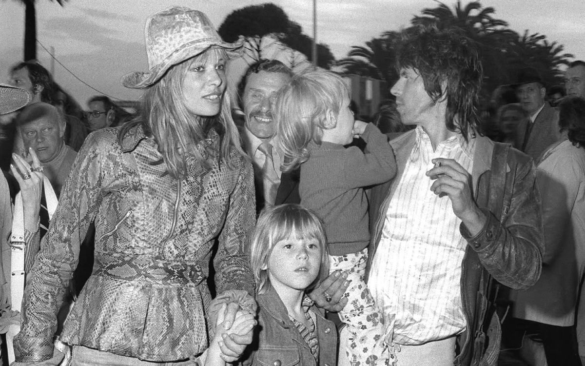 Keith Richards und seine Familie