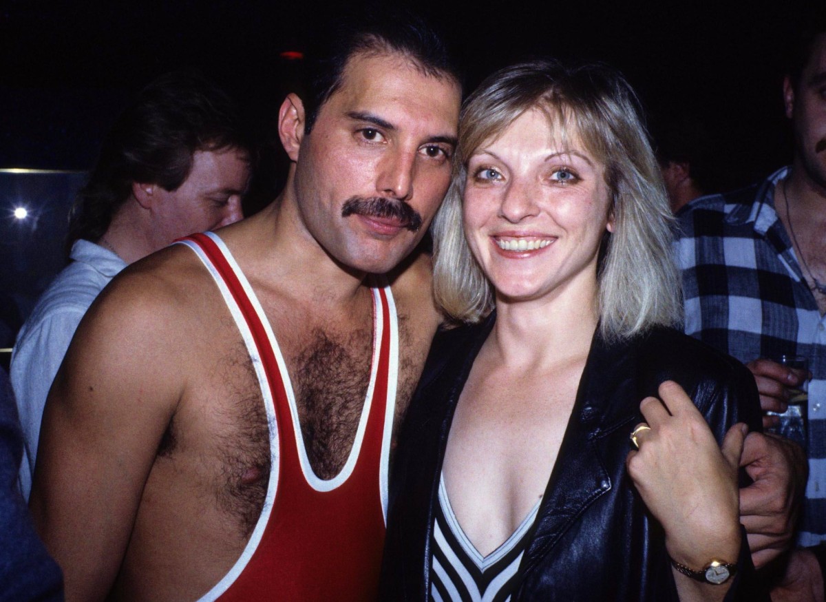 Freddie Mercury and Mary Austin.