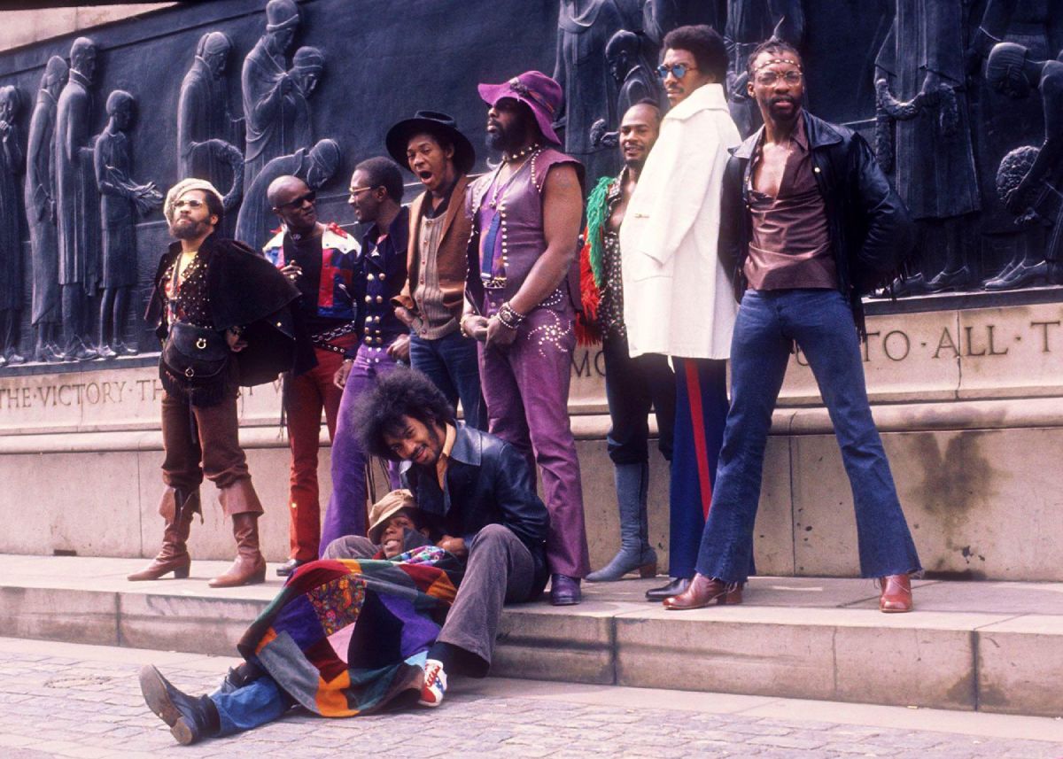 La banda Funkadelic, 1971...