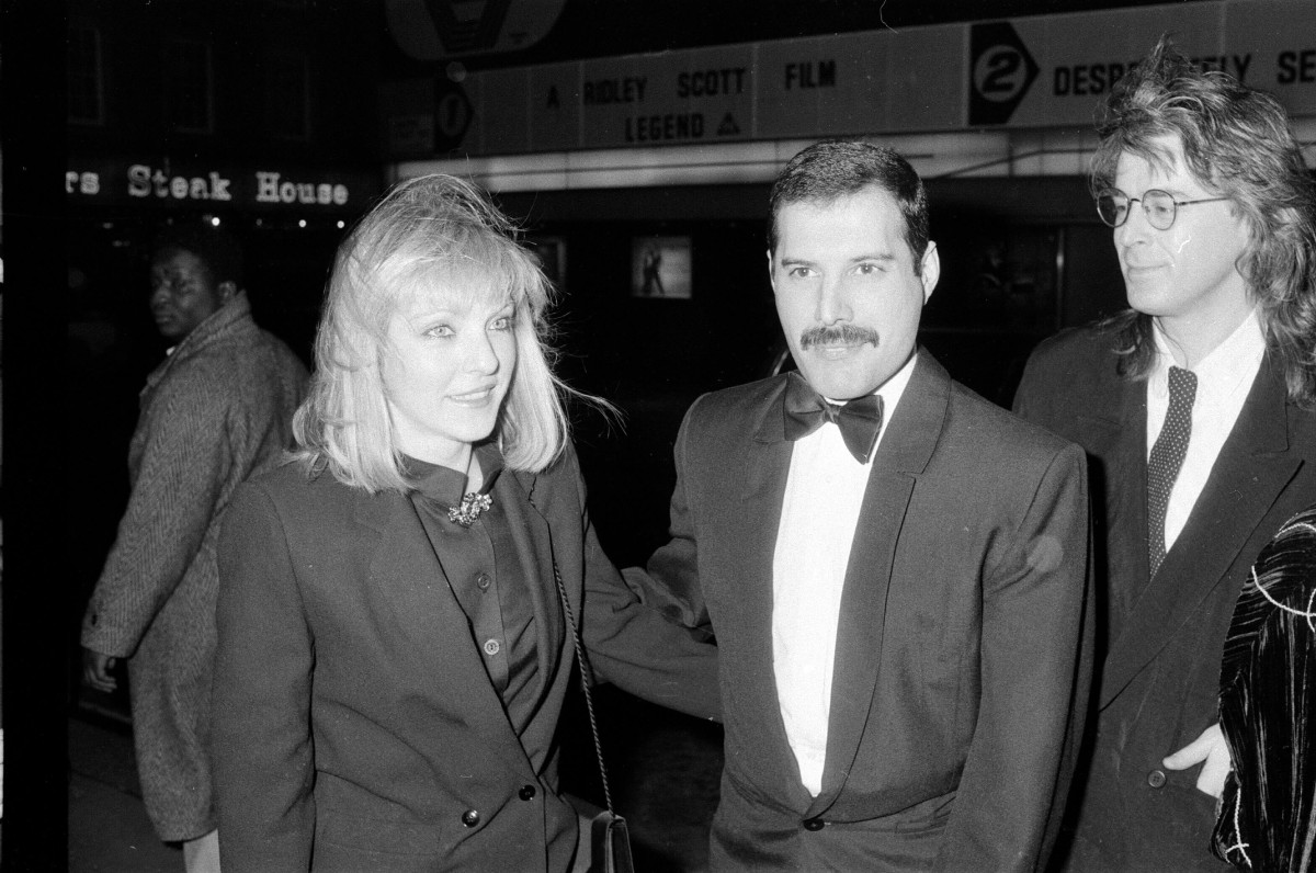 Mary Austin et Freddie Mercury