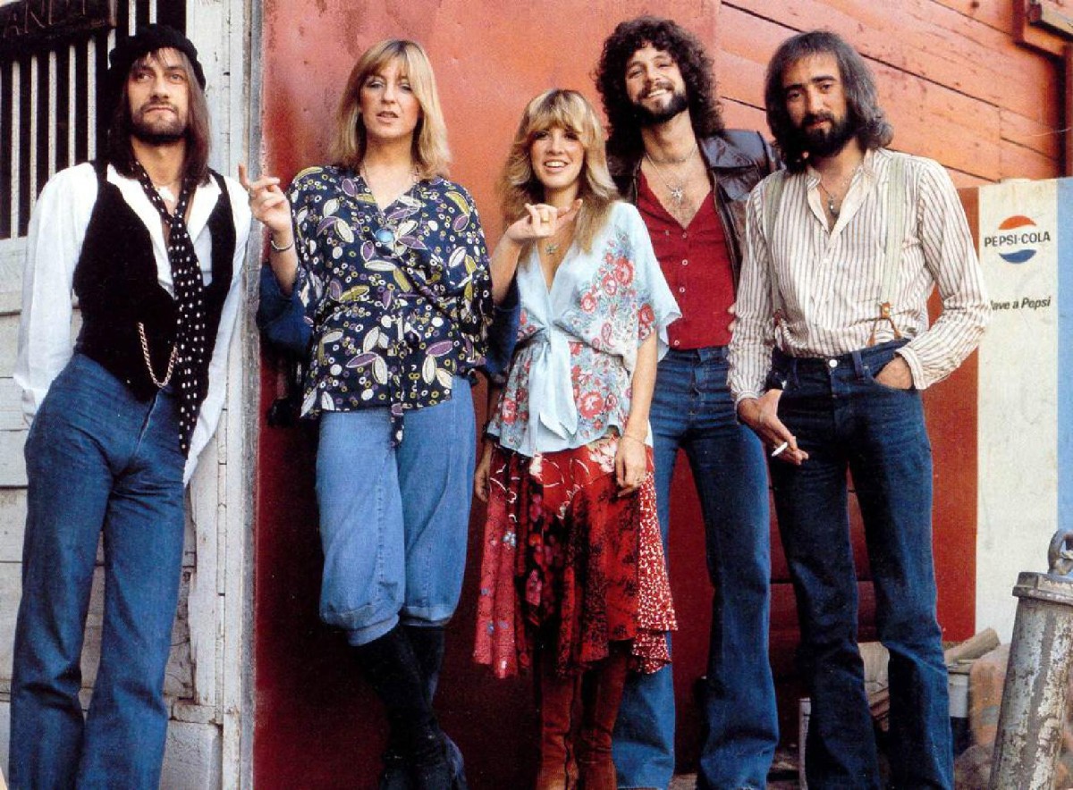 Die vertraute Besetzung von Fleetwood Mac
